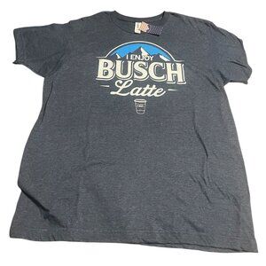 Mens Busch Light T-Shirt (Busch Latte), Size L